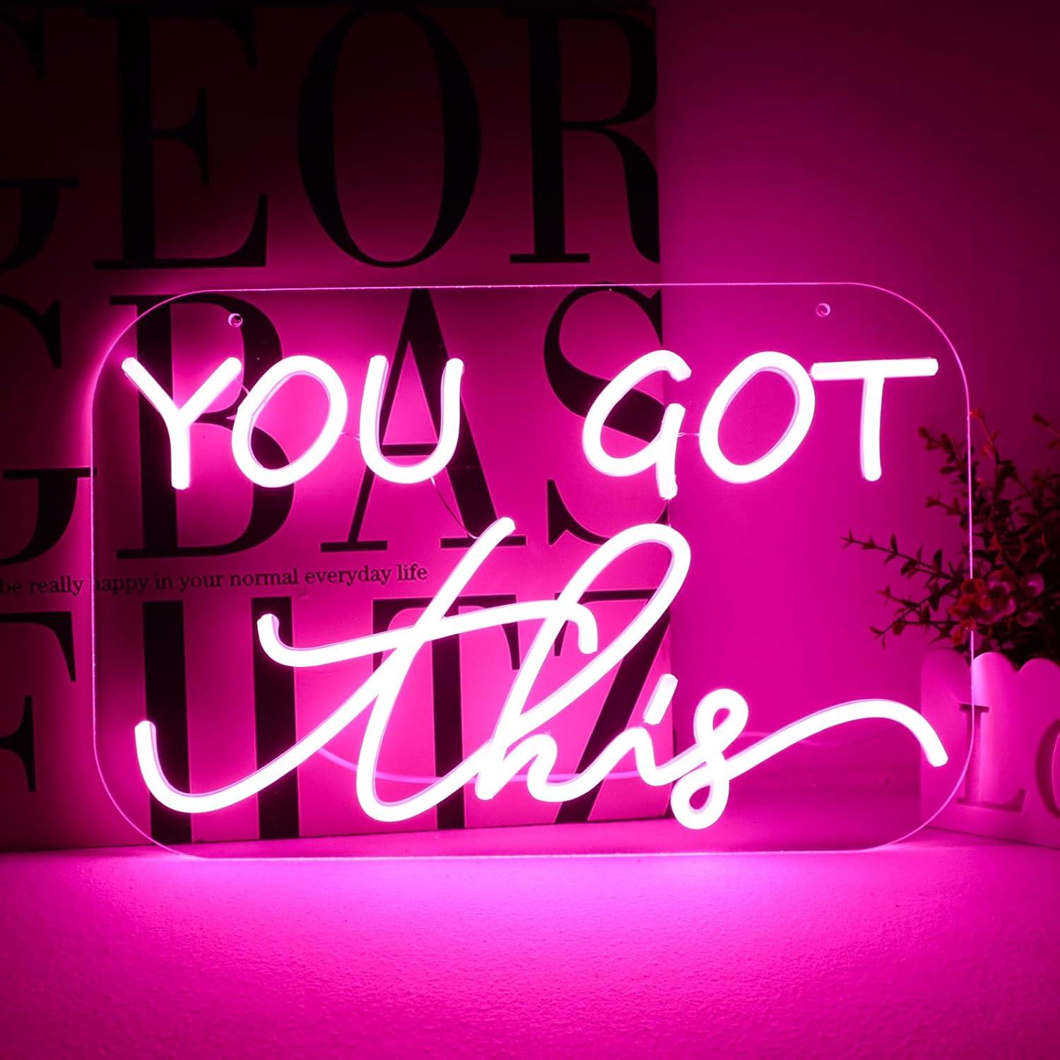 Home Gym Neon Sign - Letrero de Neón 
