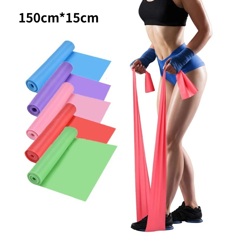 Home Gym Routine - Bandas de Resistencia de Látex Natural,