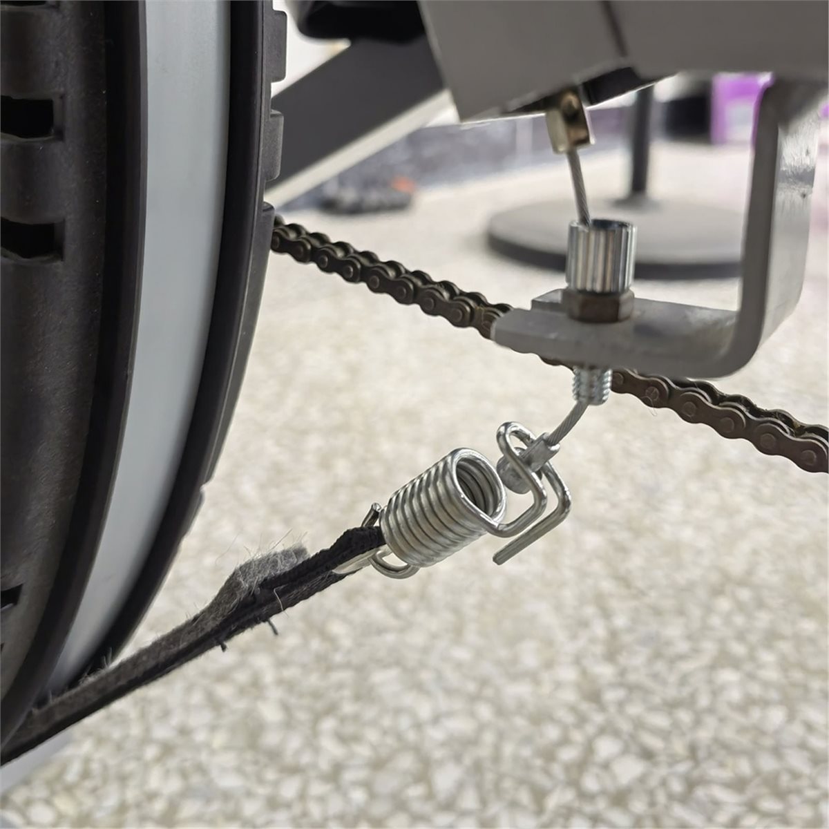 Home Gym Portable - Cinturón de Resistencia para Bicicleta de