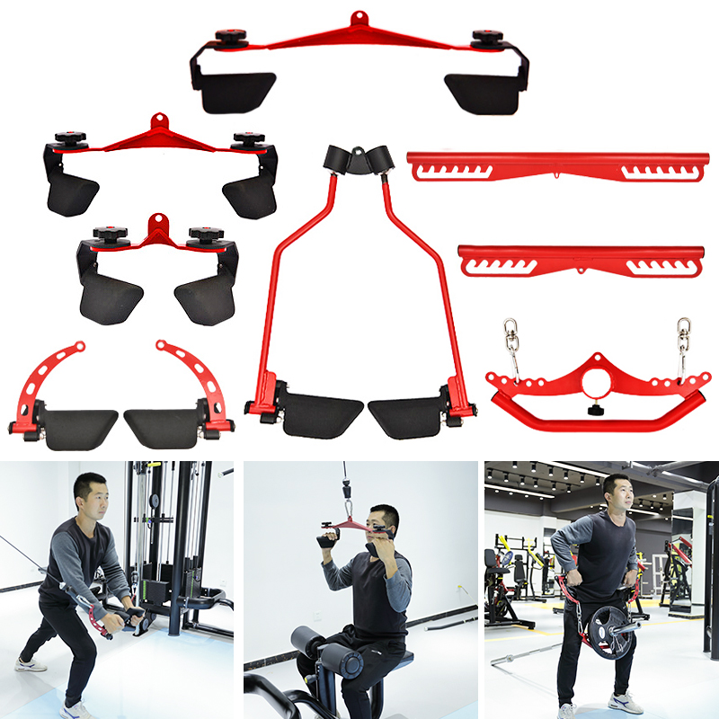 Lat Pulldown Cable - Barra de tracción ajustable para Fitness,