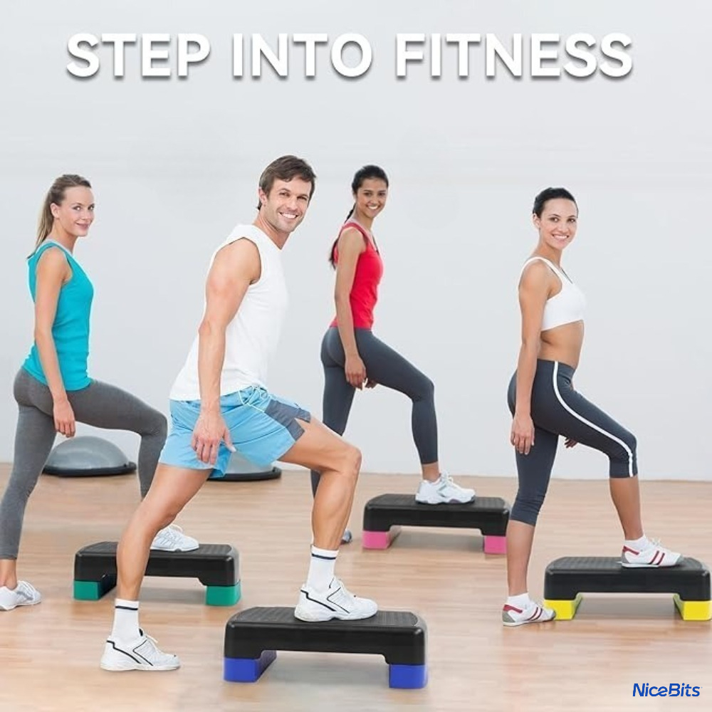 Plataforma de Step Aeróbico Aj - Leg Home Gym Workout reseña y precio