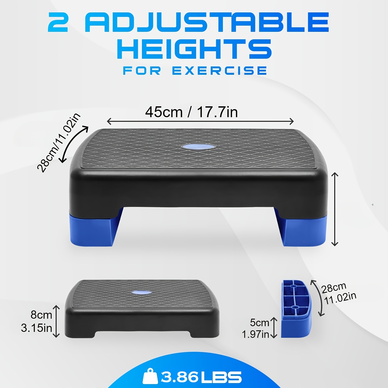 Plataforma de Step Aeróbico Aj - Leg Home Gym Workout reseña y precio