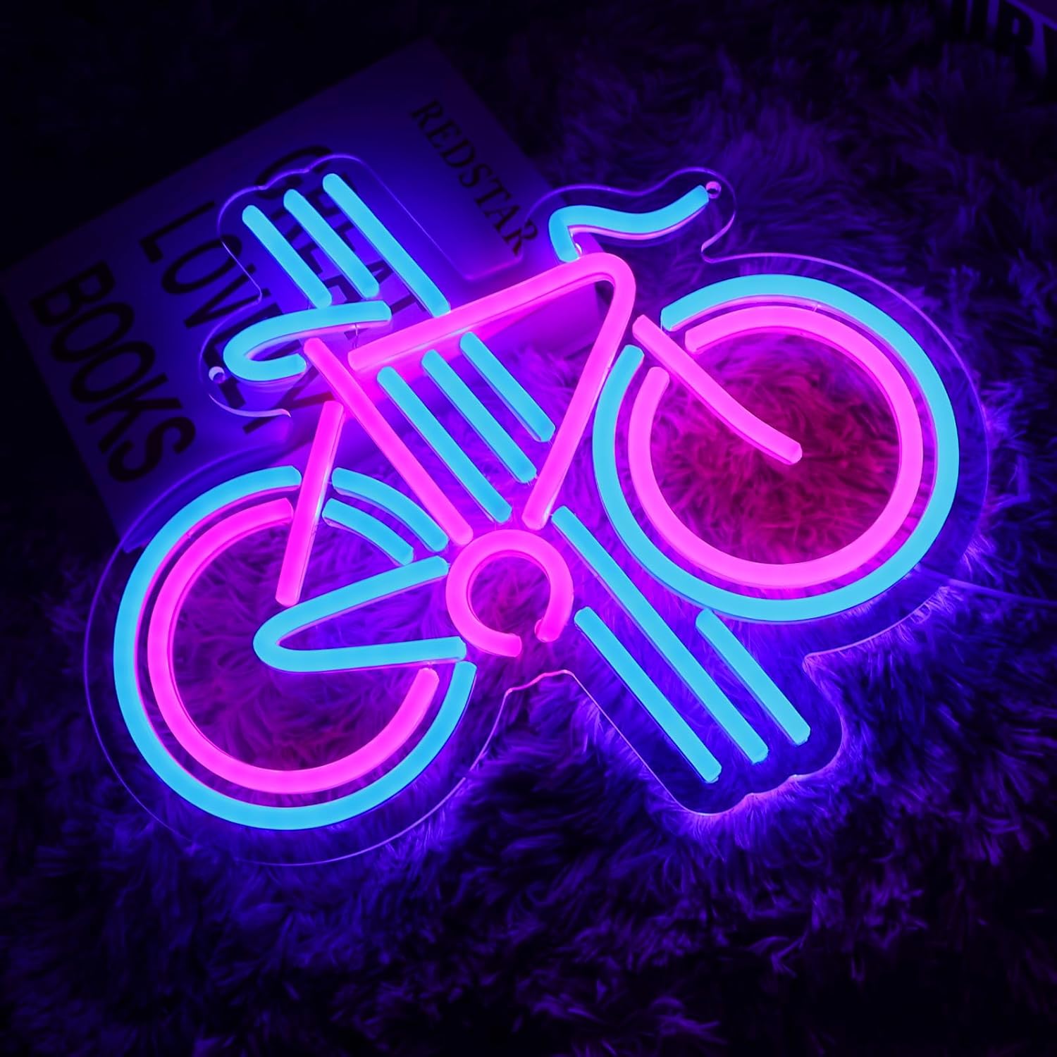 Letrero de neón para bicicleta - Home Gym Neon Sign reseña y precio