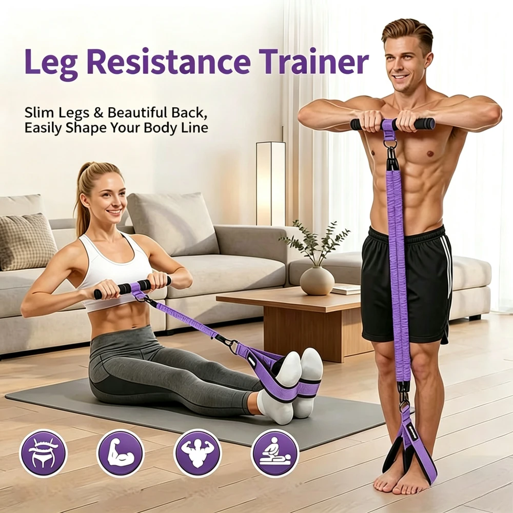 Juego de pedales con banda de  - Home Gym Equipment Set reseña y precio