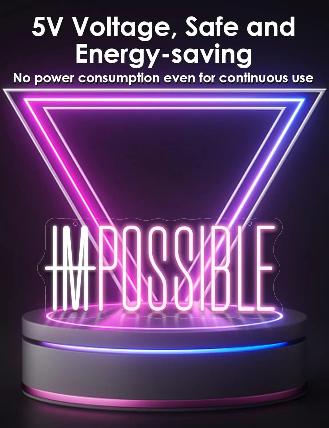 Letrero Luminoso LED Neón 'I'm - Home Gym Neon Sign reseña y precio