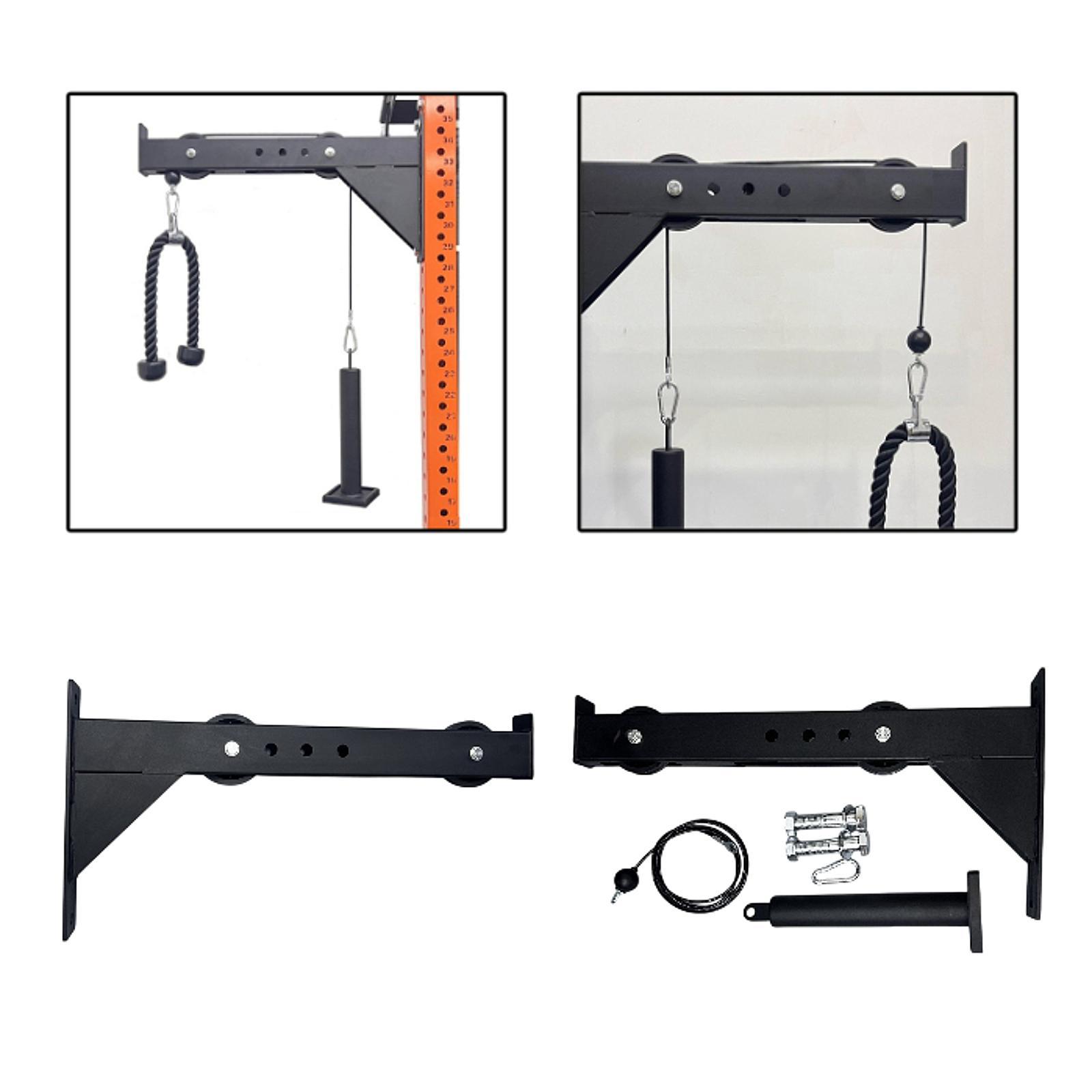 Juego de poleas para gimnasio  - Home Gym Equipment Set reseña y precio