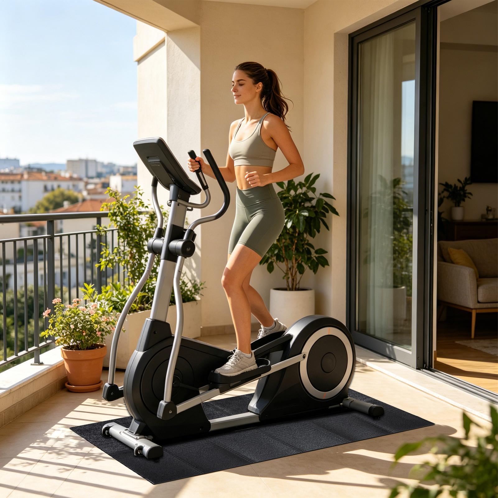 Alfombrilla para cinta de corr - Home Gym Yoga reseña y precio