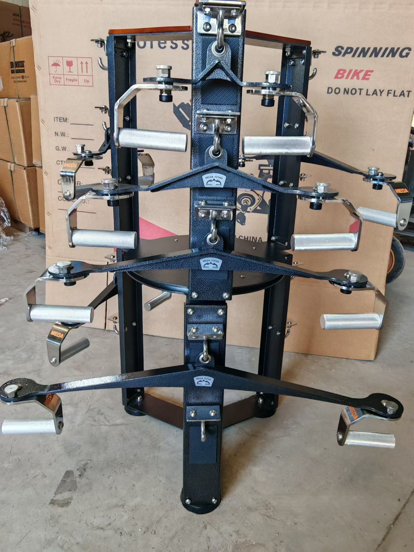 Barra de ejercicios 6 en 1 con - Lat Pulldown Cable reseña y precio