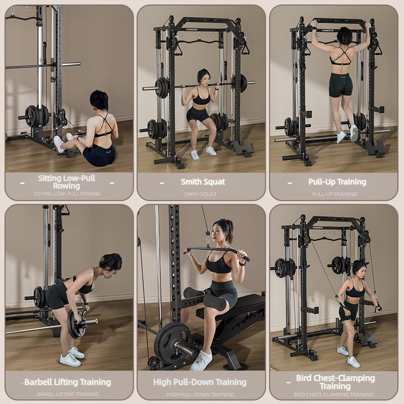 Máquina Smith Profesional Todo - All In One Gym Home Equipment reseña y precio